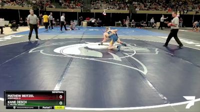 113-2A/1A Semifinal - Kane Desch, C. Milton Wright vs Mathew Beitzel, Northern-G