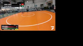 50 lbs 5th Place Match - Emma Cerda, Legacy Wrestling Club vs Lylah Reyes, Dumas Wrestling