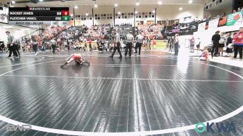 66 lbs Rr Rnd 3 - Rocket Jones, Raw Wrestling Club vs Fletcher Vencl, Verdigris Youth Wrestling