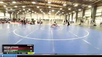 110 lbs Round 5 (6 Team) - Mattix Casebolt, Oklahoma Storm vs Nathan Attisano, Team Ohio