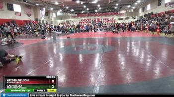 115 lbs Round 2 - Cash Kelly, Bison Wrestling Club vs Hayden Nelson, Moorhead Magic