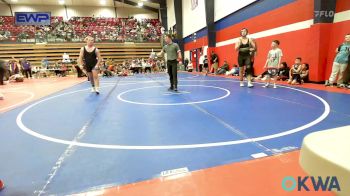 195 lbs Semifinal - Aaden Taylor, Broken Bow Youth Wrestling vs Aiden Bruce, Keystone Wrestling Club