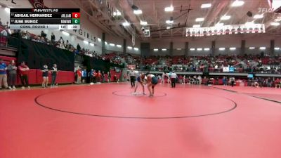 114 lbs Cons. Round 1 - June Munoz, Montwood vs Abigail Hernandez, Arlington Lamar