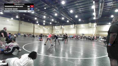 190 lbs Semifinal - Evanangelo Mercado, Eagle Wrestling Club vs Raymond Shaw, Eagles Wrestling Club