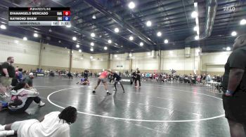 190 lbs Semifinal - Evanangelo Mercado, Eagle Wrestling Club vs Raymond Shaw, Eagles Wrestling Club