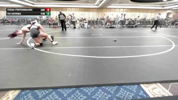 109 lbs Consi Of 8 #2 - Tessa Fortenbaugh, Canyon HS vs Tia Hotema, Flow Academy HI