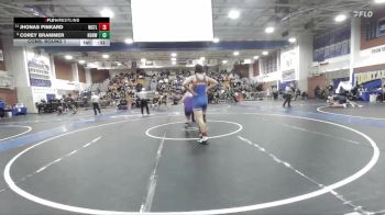 190 lbs Cons. Round 1 - Jhonas Pinkard, Westlake vs Corey Brammer, Norwalk