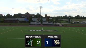 Replay: Mount Olive vs Wingate - FH | Oct 10 @ 4 PM