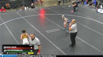 67 lbs Cons. Round 2 - Braxon Crook, PA vs Brycen Kothenbeutel, MN