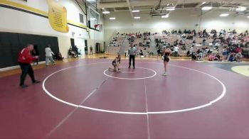 155 lbs Semifinal - Elizabeth Urick, Coppell Black vs Calie Wright, Springtown