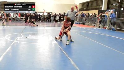 61 lbs Rr Rnd 4 - Giovanny Savarese, Apex - ESC vs Penny DiPierro, Marlton Chiefs - ESC