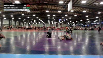 114 lbs Rr Rnd 1 - Trinity Moore, Wrecking Crew Dream Crushers vs Delaney Bisaillon, Hammer Wrestling Club