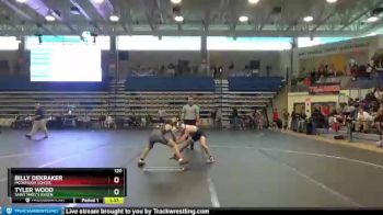 120 lbs Semifinal - Billy Dekraker, McDonogh School vs Tyler Wood, Saint Mary`s Ryken