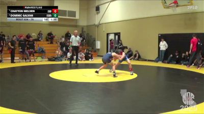 76 lbs Quarterfinal - Chayton Nielsen, Spring Hills Wrestling vs Dominic Galvan, Elk Grove Wrestling Academy