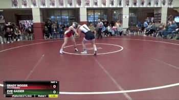 JV-7 lbs Round 1 - Grady Woods, Williamsburg vs Evie Gasser, Solon