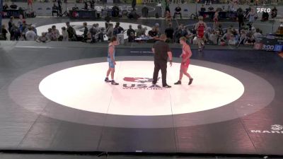 132 lbs Rnd Of 64 - Wyatt Hinton, Ohio vs Giovanni Scafidi, New Jersey