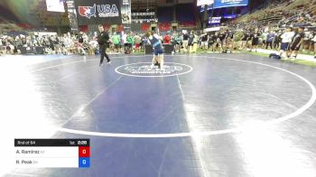 126 lbs Rnd Of 64 - Andrew Ramirez, Arizona vs Rhett Peak, Oklahoma