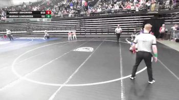 4A 190 lbs Quarterfinal - Audrey DeKorver, Mountain Crest vs Mariah Lundgreen, Tooele