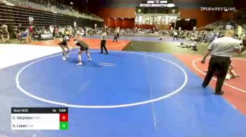 130 lbs Rr Rnd 3 - Cheyenne Daigneau, Darkhorse WC vs Adrianna Lopez, Pine Creek