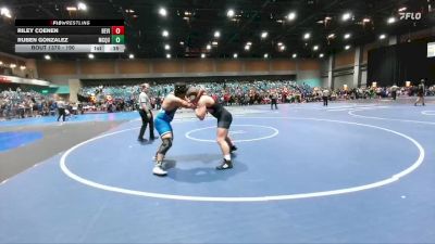 190 lbs Cons. Round 2 - Riley Coenen, Bella Vista vs Ruben Gonzalez, Mcqueen