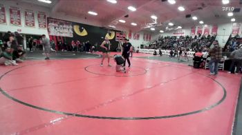 155 lbs Champ. Round 3 - Natalia Righellis, Olympian vs EmmyJane Bragg, Poway