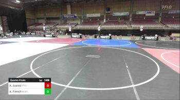 69 lbs Quarterfinal - Antonio Juarez, Stout Wr Acd vs Austin French, Bearcave WC