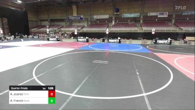 69 lbs Quarterfinal - Antonio Juarez, Stout Wr Acd vs Austin French, Bearcave WC