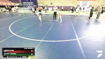 100 lbs Cons. Round 2 - Aiden Hahn, MO vs Wyatt Chavez, AL