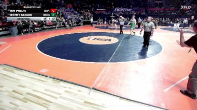 1A 285 lbs Semifinal - Jeremy Gagnon, Seneca vs Roy Phelps, Chicago (C. Hope Academy)