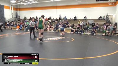 146-155 lbs Round 4 - Onyx VanderHorn, Cedar Rapids Kennedy vs Elliana Casey, Xavier