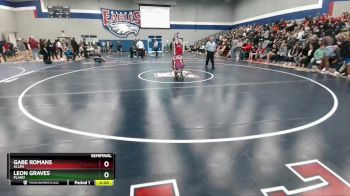 126 lbs Semifinal - Gabe Romans, Allen vs Leon Graves, Plano