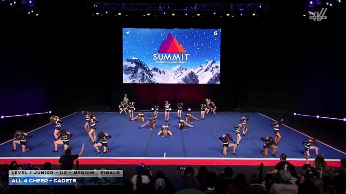 All 4 Cheer - Cadets [2026 L1 Junior - D2 - Medium Finals] 2026 The D2 ...