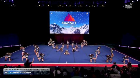 All 4 Cheer - Cadets [2026 L1 Junior - D2 - Medium Finals] 2026 The D2 Summit