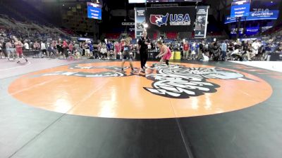 132 lbs Rnd Of 128 - Jackson Blum, MI vs Angelo Romero, CO