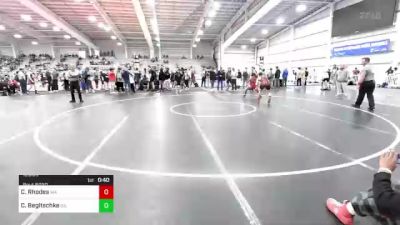 120 lbs Consi Of 64 #2 - Casey Rhodes, MA vs Cooper Begitschke, GA