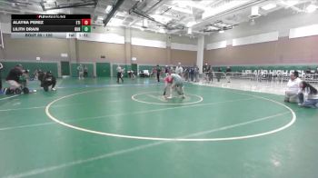 120 lbs Champ. Round 1 - Alayna Perez, Etiwanda vs Lilith Drain, Burroughs