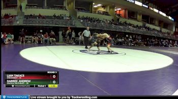 113 lbs Round 3 (6 Team) - Liam Takacs, Eaglecrest vs Darrek Andrew, Lincoln Southeast