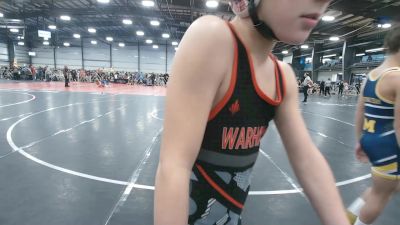92 lbs Round 2 - 10:30am Friday - Jace Barnes, Team Michigan vs James Otto, Maryland GOLD