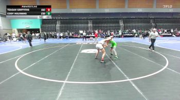106 lbs Consi Of 16 #1 - Teagan Griffiths, Canyon View UT vs Cody Holtberg, Saint Mary's