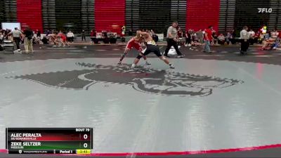 149 lbs Quarterfinal - Zeke Seltzer, Missouri vs Alec Peralta, SIU Edwardsville