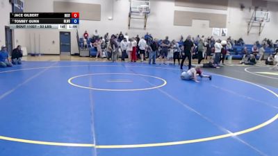 53 lbs Champ. Round 4 - Jace Gilbert, Declo Stingers vs Tommy Gunn, Bear Lake Wrestling Club