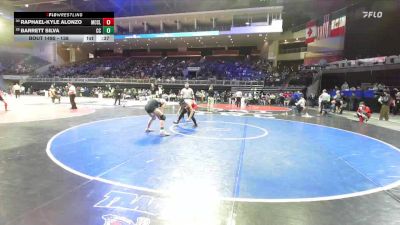 138 lbs Cons. Round 2 - Raphael-Kyle Alonzo, McClatchy vs Barrett Silva, Central Catholic
