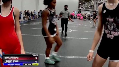 107 lbs Round 6 (8 Team) - Addison Burke, FIWC Sassy Lassies vs Winter West, Full Circle