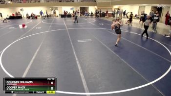 114 Championship Bracket Cons. Round 3 - Cooper Mack, Plainview Elgin Millville vs Domenek Williams, Scott West