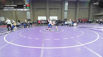 138 lbs Champ. Round 2 - Jacob Campbell, Har-Ber vs Cole Stevens, Choctaw
