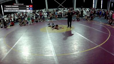 106 lbs Champ. Round 3 - Joseph Warner, The Fort Hammers Wrestling vs Hunter Pierson, Contenders Wrestling Academy