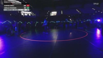45 lbs Champ. Round 1 - Harper Ewell, Uintah Wrestling vs Amelia Steensen, Roy Wrestling Club