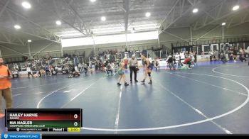 141 lbs Semifinal - Nia Hagler, Champions Wrestling Club vs Hailey Harvie, Ravage
