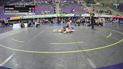 110 lbs Quarters & 1st Wb (16 Team) - Reagan Thomas, Lindsey Wilson vs Avy Perez, William Penn