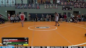 197 lbs Round 3 - Jaydon Smitherman, New Hope HS vs Ben Crouse, Bob Jones